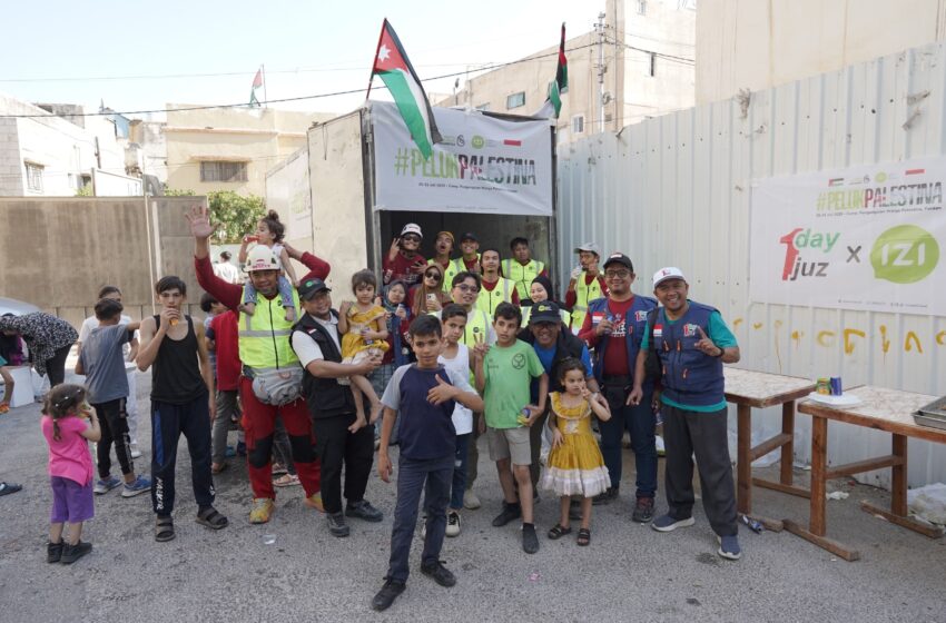  IZI Salurkan Bantuan Langsung untuk Pengungsi Palestina di Yordania