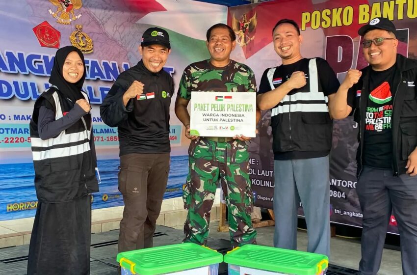  Pengiriman Bantuan Tahap 3 untuk Palestina, LAZNAS IZI Kerja Sama dengan TNI AL