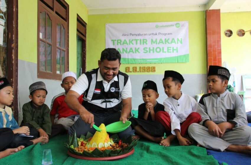  Traktir Makan & Santunan untuk 50 Santri Duafa di Pesantren As Saidiyah Bogor