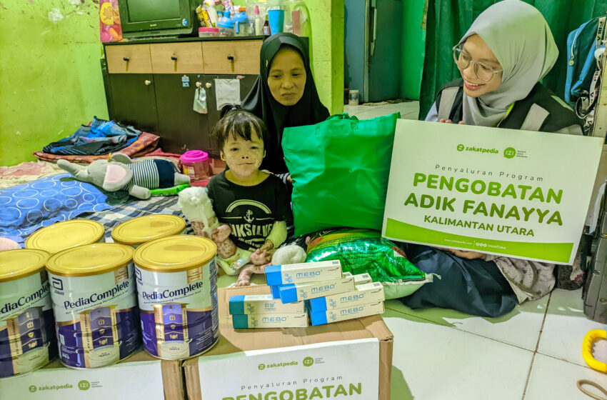  Harapan Baru untuk Fanayya: IZI & Zakatpedia Salurkan Bantuan Nutrisi dan Pengobatan