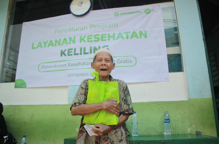  Senyum Sehat Warga Jatipulo, Ikut Layanan Kesehatan dan Sembako Gratis dari Zakatpedia