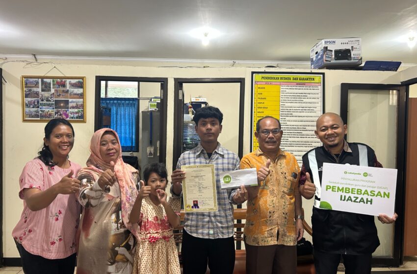  Zakatpedia Bantu Bebaskan Ijazah Said, yang Tertahan Selama Dua Tahun